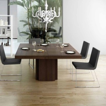 Tavolo quadrato Dusk 130 di Temahome adatto per living | kasa-store