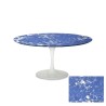 Re-edition of Tulip outdoor table with quartz top | kasa-store
