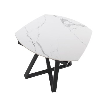 Επεκτάσιμο τραπέζι Angel Cerdà με περιστρεφόμενο μηχανισμό | kasa-store