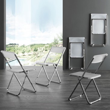 Πτυσσόμενες καρέκλες La Seggiola Bit and Bit Lux | kasa-store
