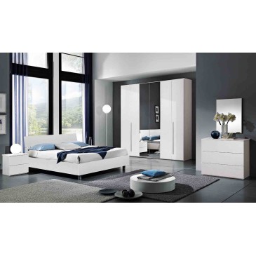 Dormitorio completo Easy100 de Mcs Mobili | kasa-store