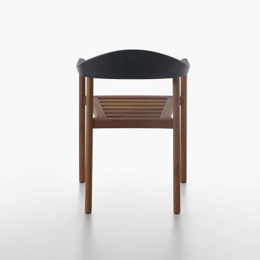 Plank Monza Stuhl mit Armlehnen für den Außenbereich | kasa-store