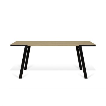 Halpa puinen suorakaiteen muotoinen pöytä | kasa-store