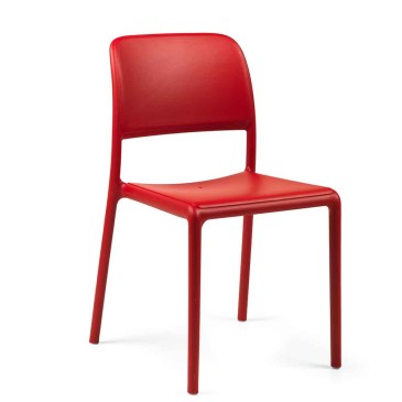 Nardi Riva bistrot conjunto de 6 sillas apilables de exterior en polipropileno