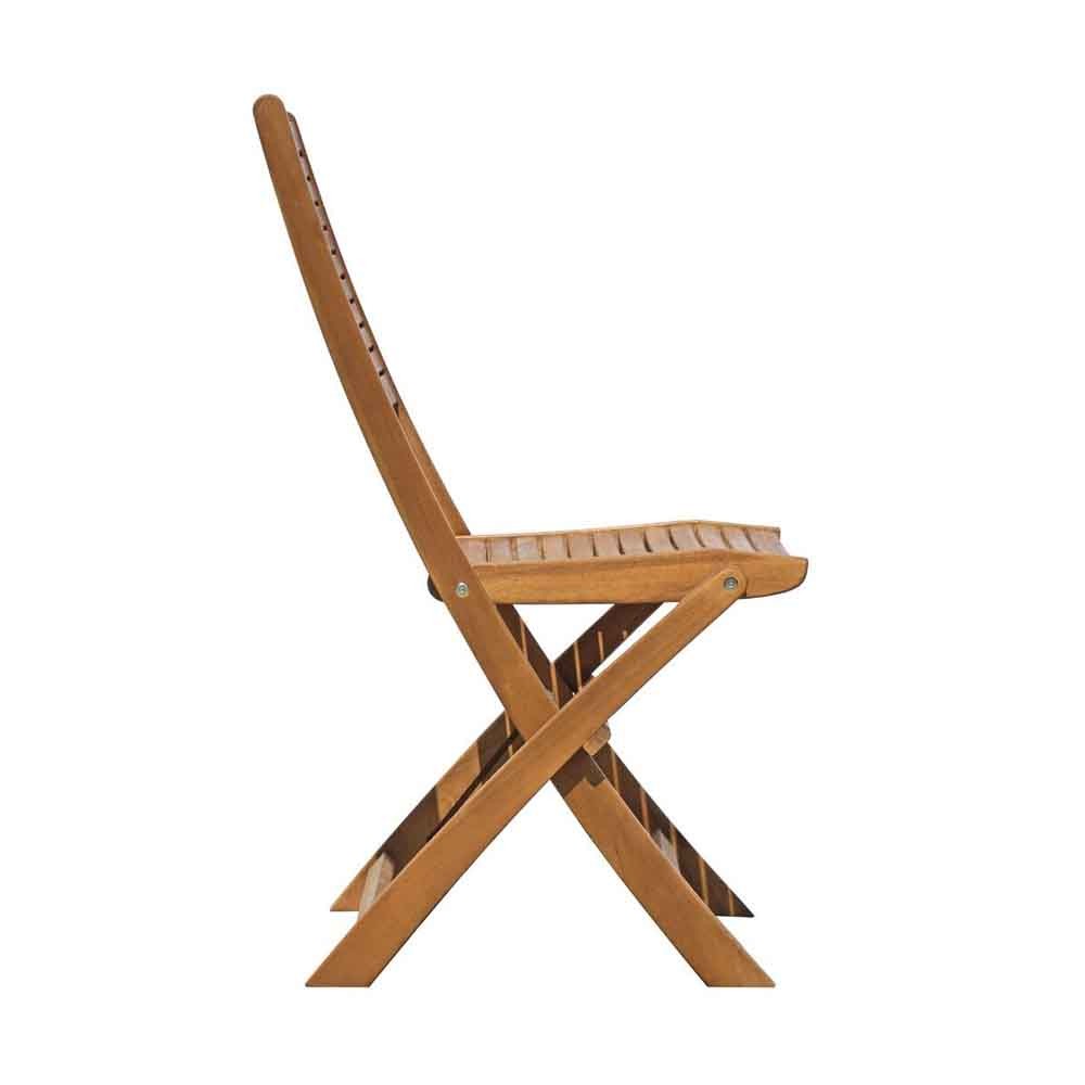 Chaise pliante Pietrasanta avec ou sans accoudoirs | kasa-store