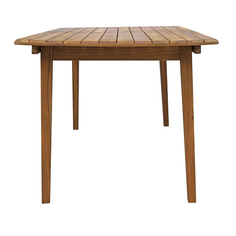 Mesa comedor extensible Danalard madera acacia