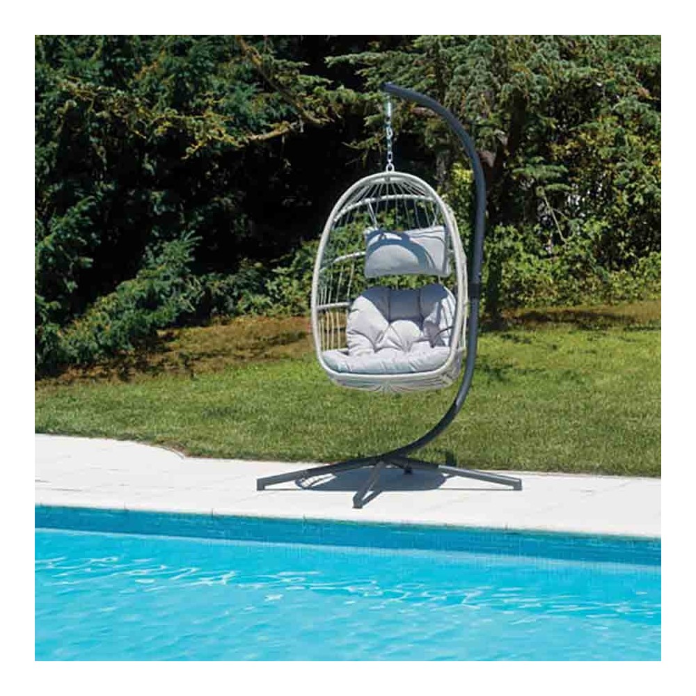 Suspended Uovo armchair for your garden | kasa-store
