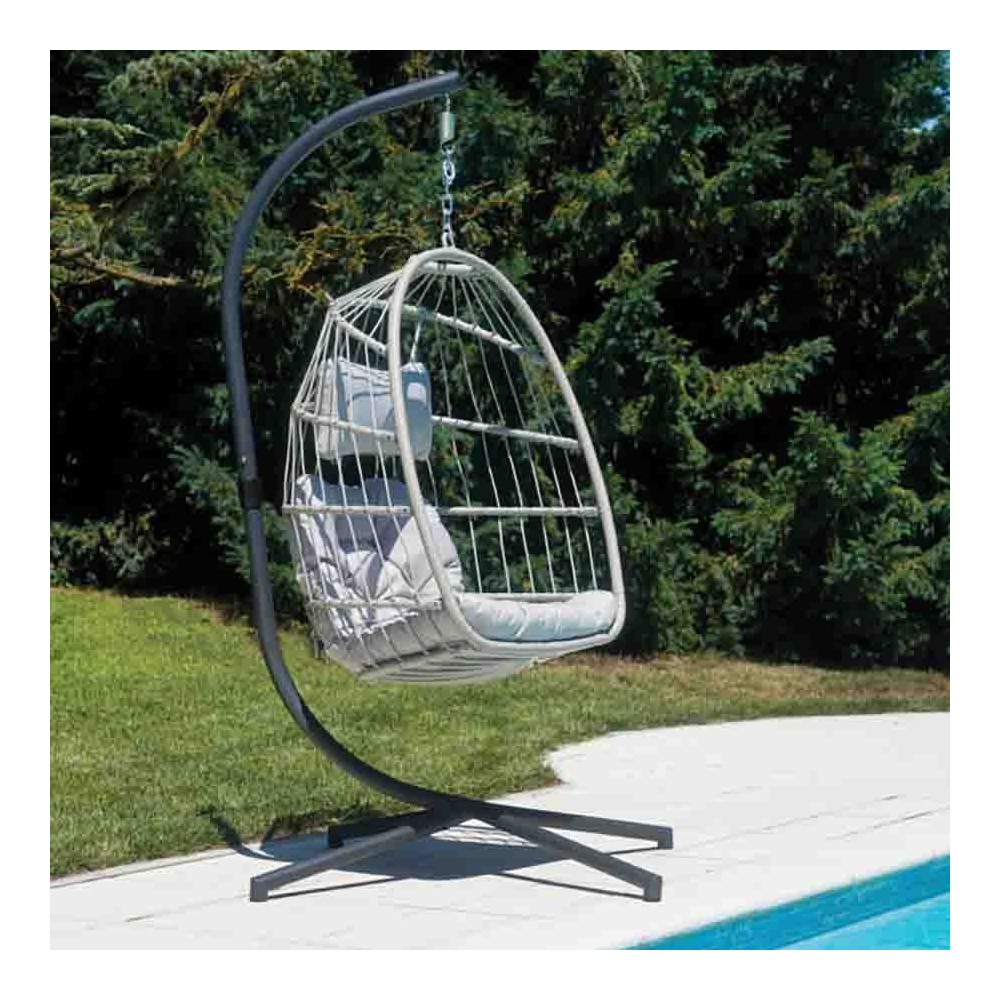 Suspended Uovo armchair for your garden | kasa-store