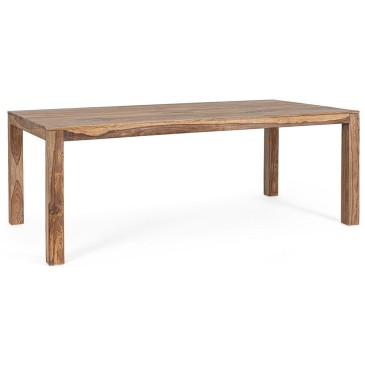 Tavolo in legno Sheesham di Bizzotto