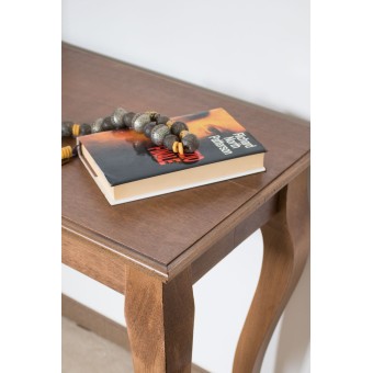 Extendable console Bassano in poplar plywood and legs in solid poplar or beech