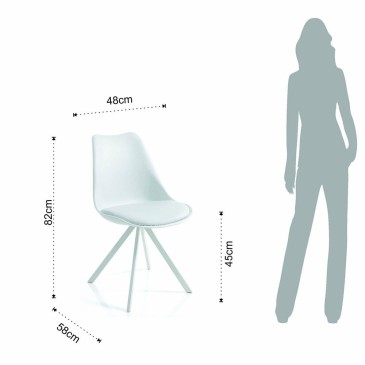 Kiki Slim stol från Tomasucci | Kasa-butik