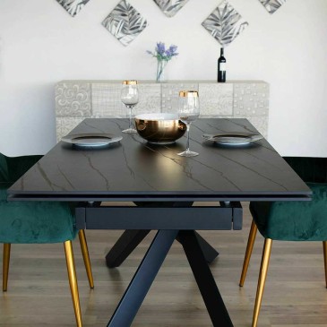 Voordelige uitschuifbare tafel geschikt voor keuken of woonkamer