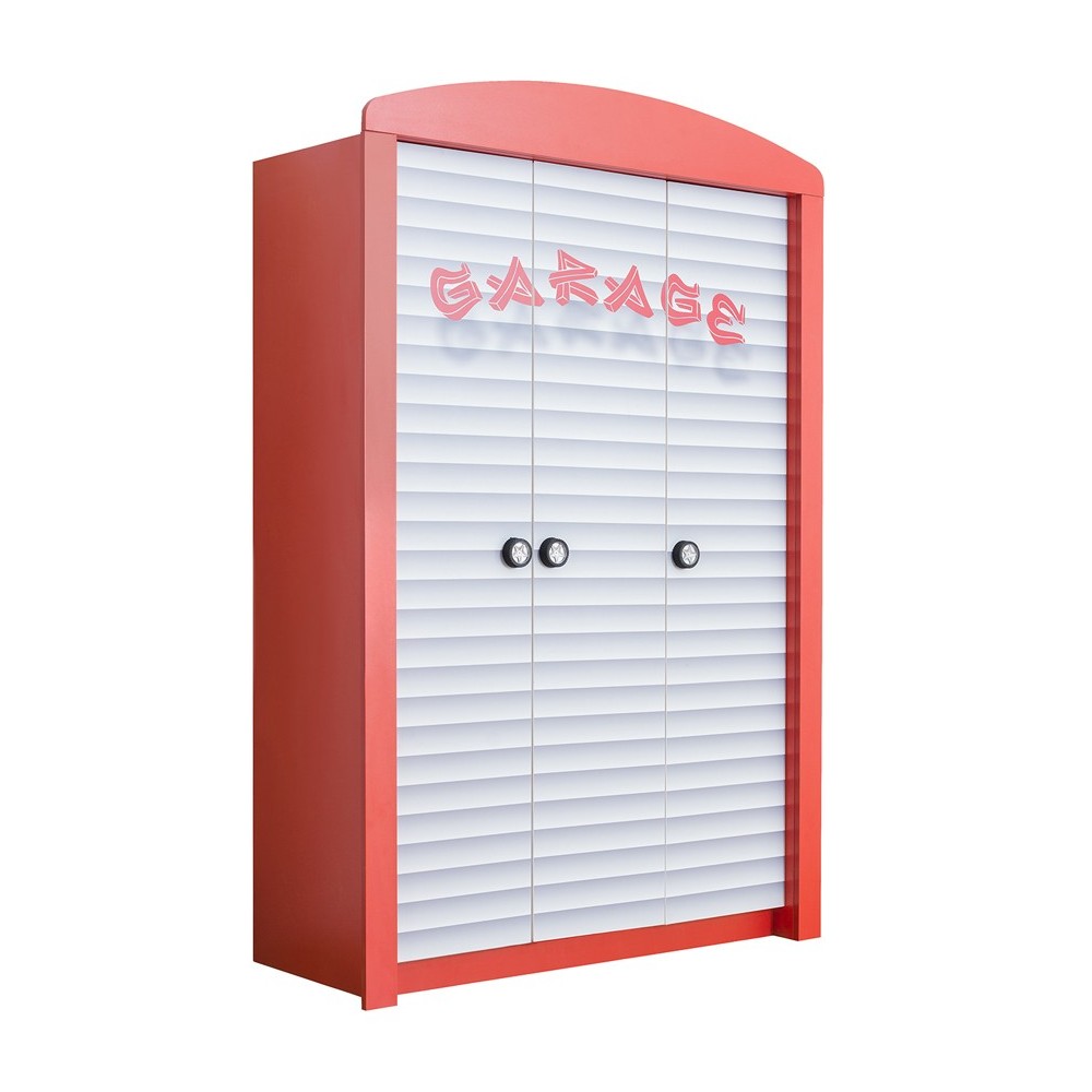 Garage 3-deurs kledingkast voor kinderkamers