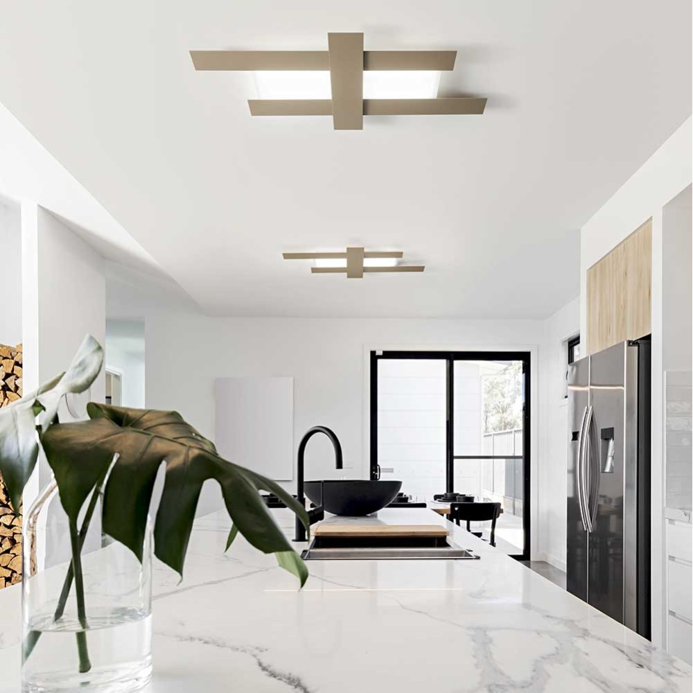 Gea Luce Doha ceiling lamp with LED light