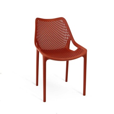 cribel braga sedia rosso