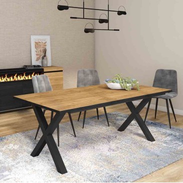 Pohjoismainen design puinen keittiönpöytä | kasa-store