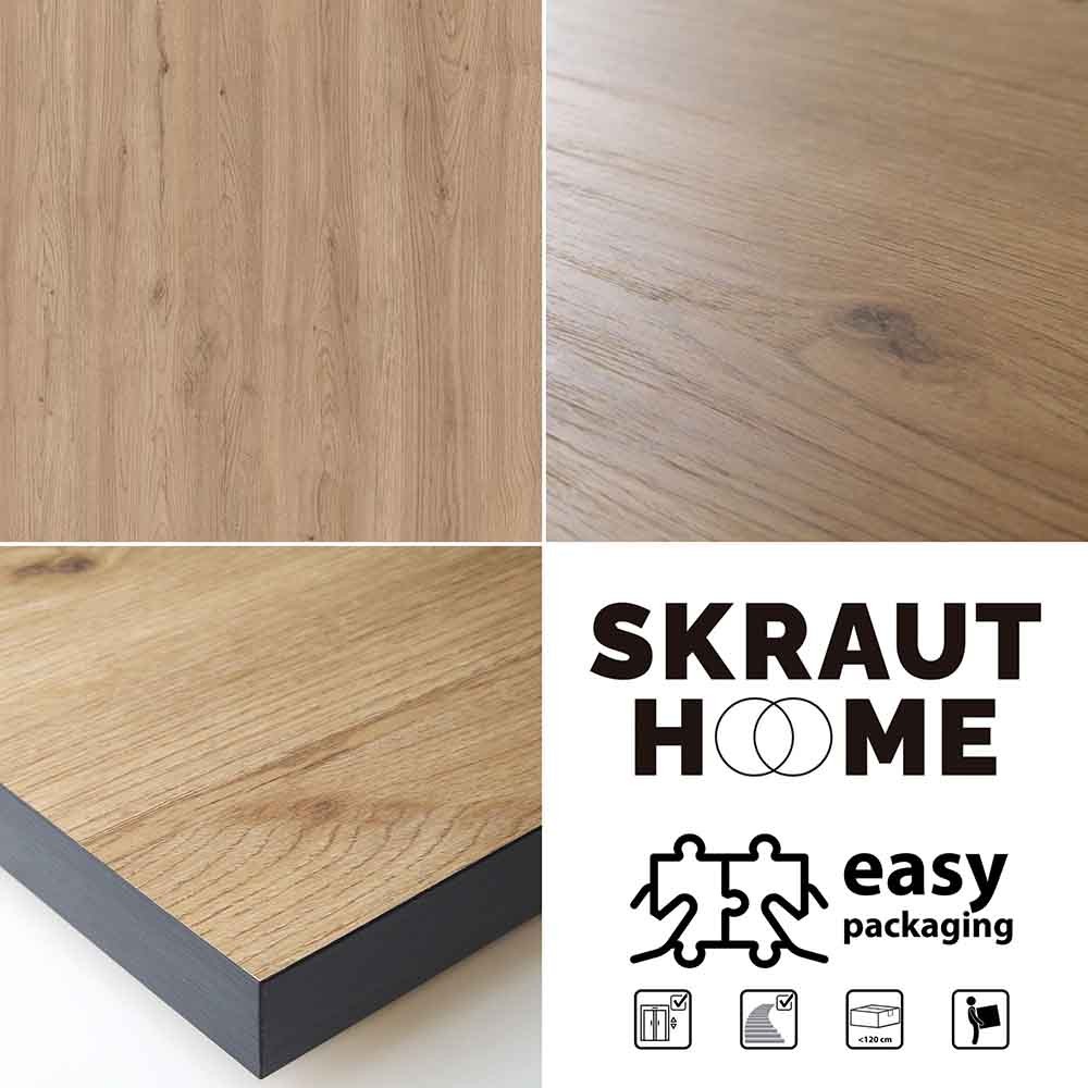 Mesa de cocina de madera de diseño nórdico | kasa-store