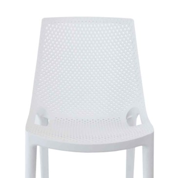 Set of 4 Lillas chairs in polypropylene