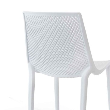 Set of 4 Lillas chairs in polypropylene