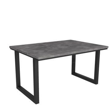 Skraut Home dining table in industrial style melamine