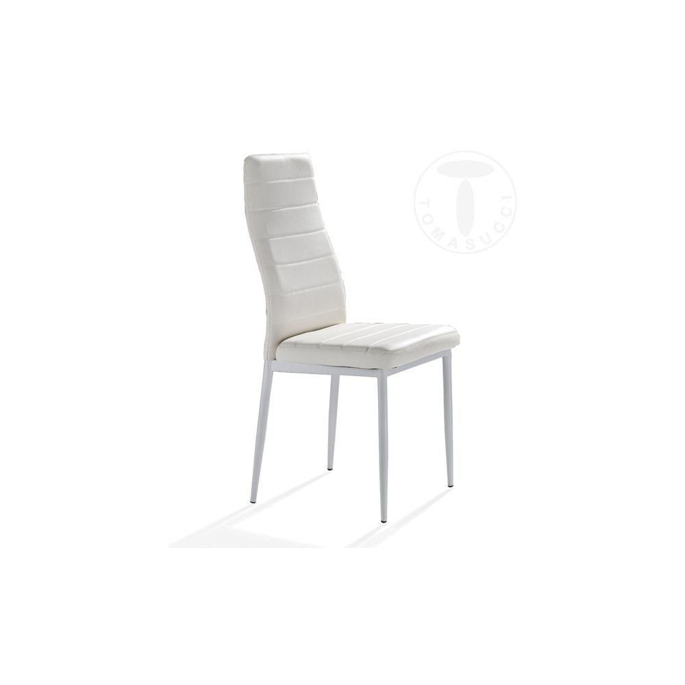 Tomasucci Camaro chair upholstered in synthetic leather