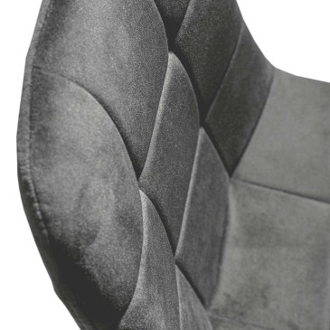 La Seggiola Cocò padded chair with metal structure