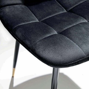 Komfortabel og elegant polstret stol til dit mødested