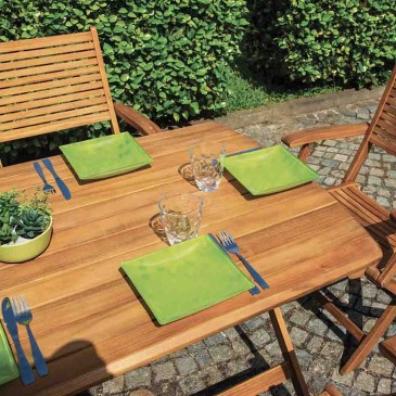 Klappbarer Outdoor-Tisch für Gartenmöbel geeignet | kasa-store