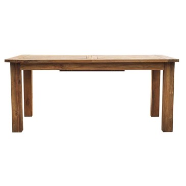 Sumatra extendable table in recycled teak wood
