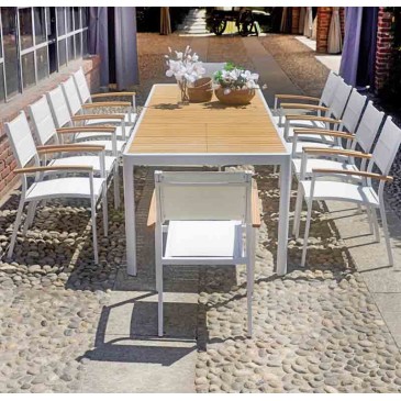 Lanzarote uttrekkbart bord som passer til hagen din