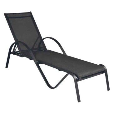 Arrecife sun lounger available in two finishes