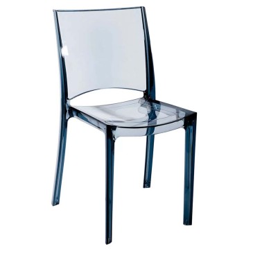 Grandsoleil B-Side-Set bestehend aus zwei Stühlen aus Polycarbonat