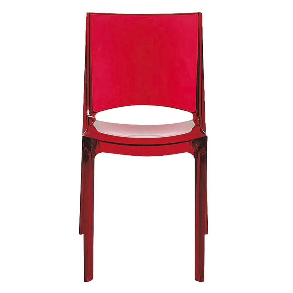 Conjunto Grandsoleil B-Side de duas cadeiras de policarbonato