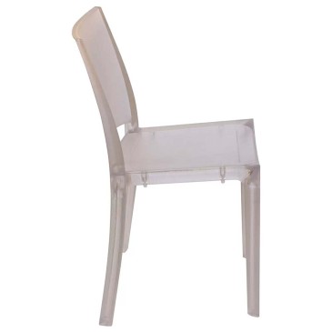 Grandsoleil Little Rock set of two polycarbonate chairs