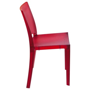 Grandsoleil Little Rock set van twee polycarbonaat stoelen