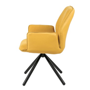 Chaise pivotante Carlyn de Somcasa adaptée à tous types de meubles
