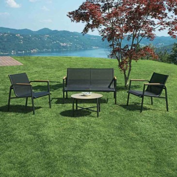 Tarquinia garden set available in two finishes