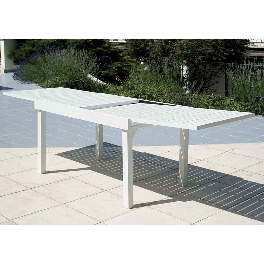 Montecatini udtrækbart havebord i aluminium