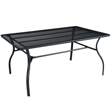 Ameno garden table in painted iron