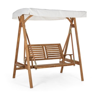 Noemi two-seater garden swing by Bizzotto