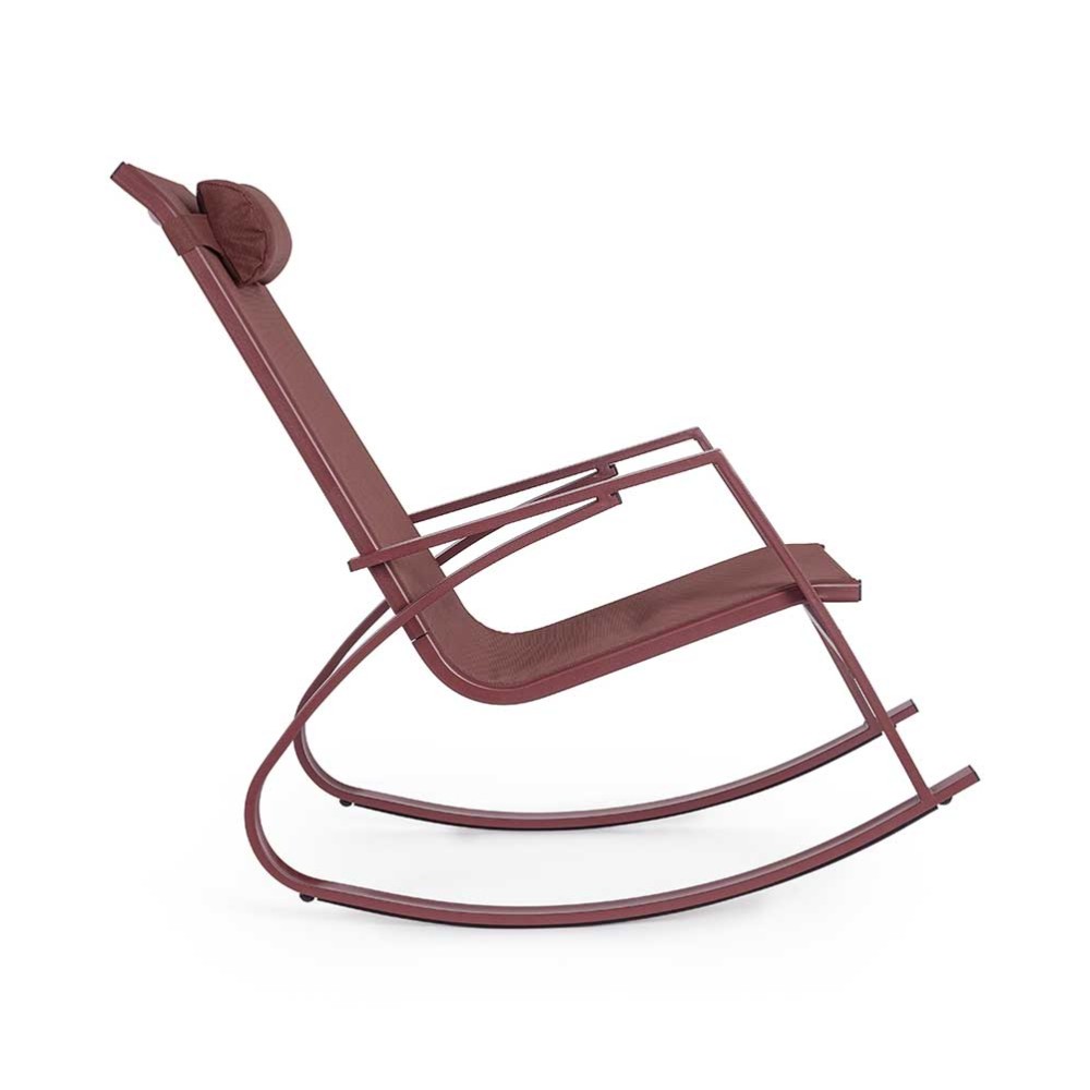 Demid Pepper rocking armchair by Bizzotto