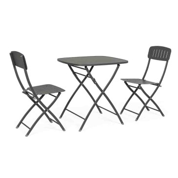 Σετ κήπου με πτυσσόμενες καρέκλες και τραπέζι