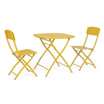 Hagesett inkludert sammenleggbare stoler og bord