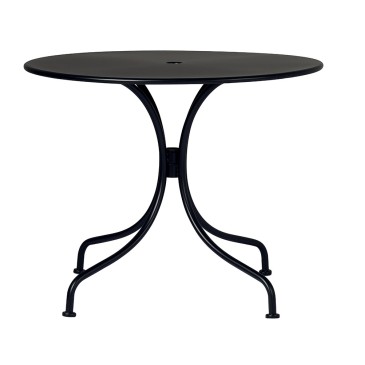 Outdoor iron table suitable for garden furniture