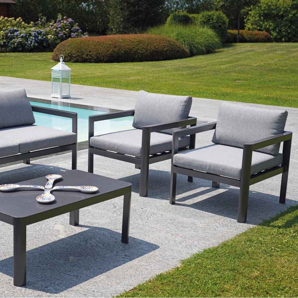 Marseille garden set available with 2 or 3 seater sofa
