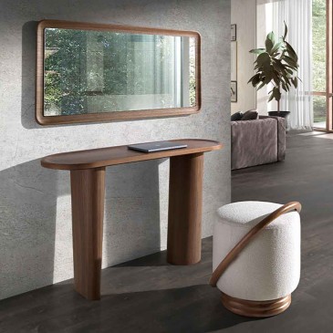 Angel Cerda oval fixed console for luxurious entrances
