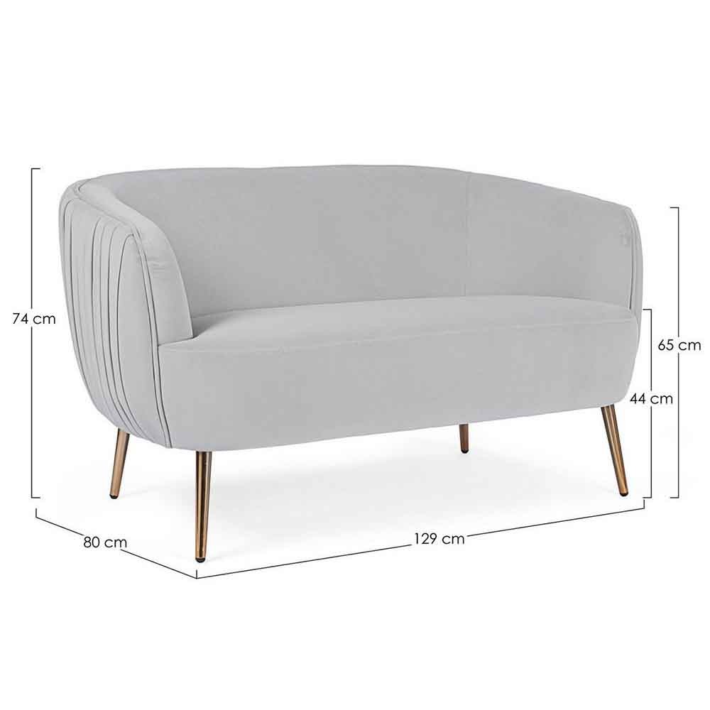 Linsay 2-Sitzer-Sofa von Bizzotto | Kasa-Laden