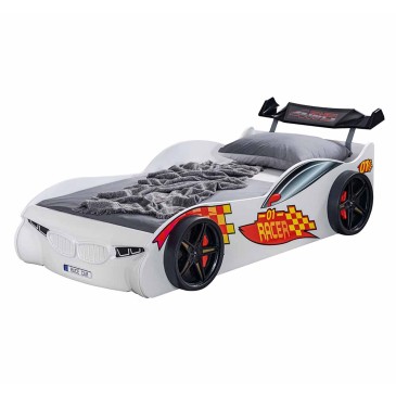 Lapsille sopivan auton muotoinen Eco Race -sänky
