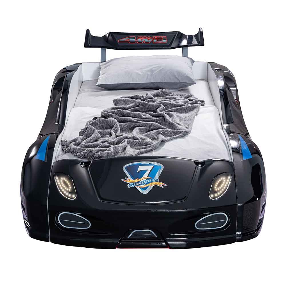 Enzo single bed for children's bedrooms in the shape of a car