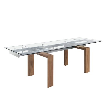 Extendable dining table...